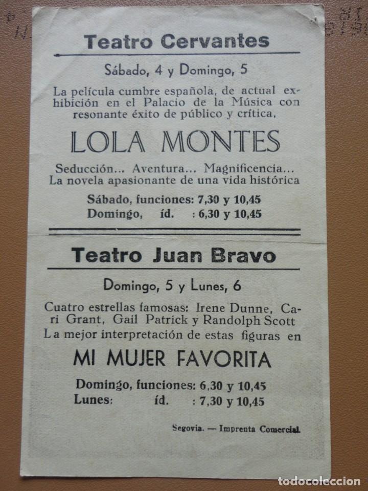Cine: LOLA MONTES - (T. Cervantes) - Foto 2
