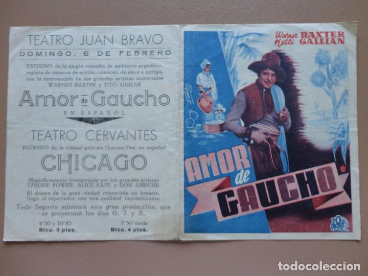 Cine: AMOR DE GAUCHO - (doble) - Foto 1