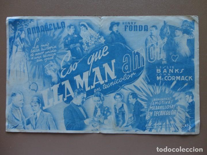 Cine: ESO QUE LLAMAN AMOR - - Foto 2