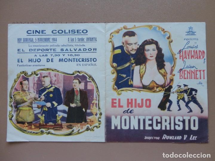 Cine: EL HIJO DE MONTECRISTO - Foto 1
