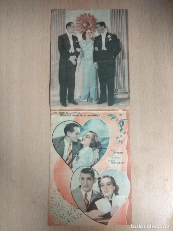 Cine: CUANDO EL DIABLO ASOMA 1936 - PROGRAMA DE MANO DOBLE - Foto 3