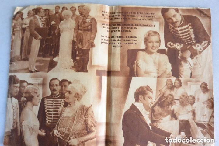 Cine: PROGRAMA CINE DOBLE VUELAN MIS CANCIONES.1934 - Foto 2