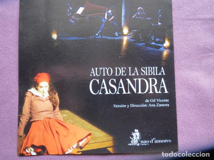  Flyers Publicitaires de films Anciens: auto de la sibila casandra