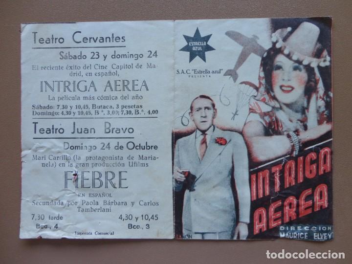 Cine: INTRIGA AEREA - (P. Doble) - Foto 1