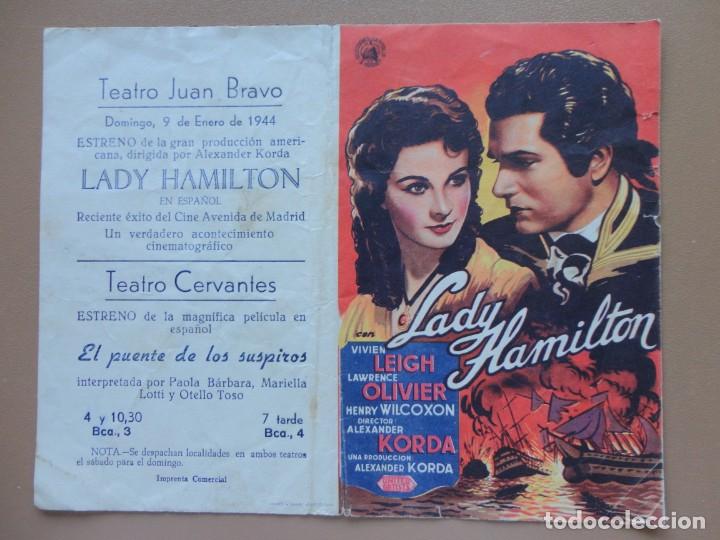 Cine: LADY HAMILTON - 1944 - Foto 1