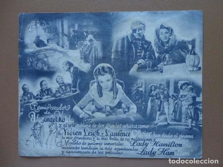 Cine: LADY HAMILTON - 1944 - Foto 2