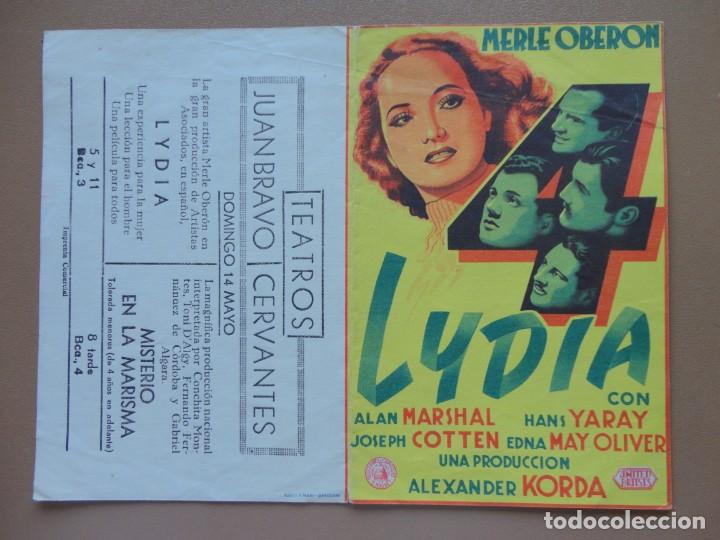 Cine: LYDIA - (Programa Doble) - Foto 1