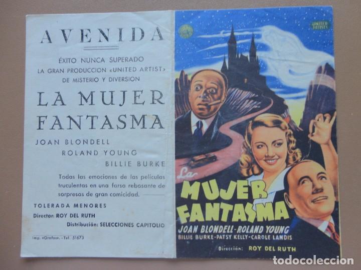 Cine: LA MUJER FANTASMA - (P. Doble) - Foto 1