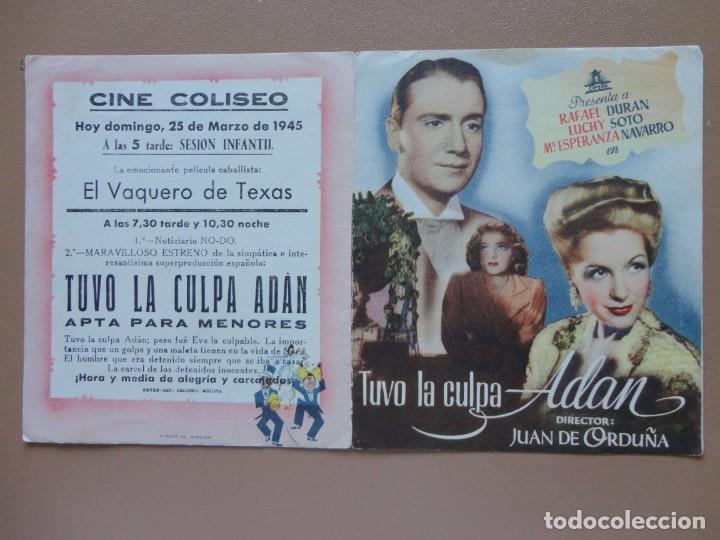 Cine: TUVO LA CULPA AD&Aacute;N - - Foto 1
