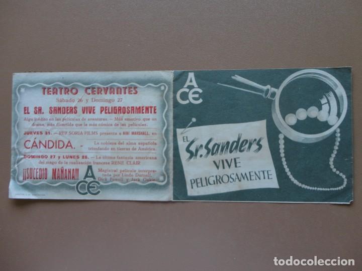 Cine: EL SE&Ntilde;OR SANDERS VIVE APASIONADAMENTE - Foto 1