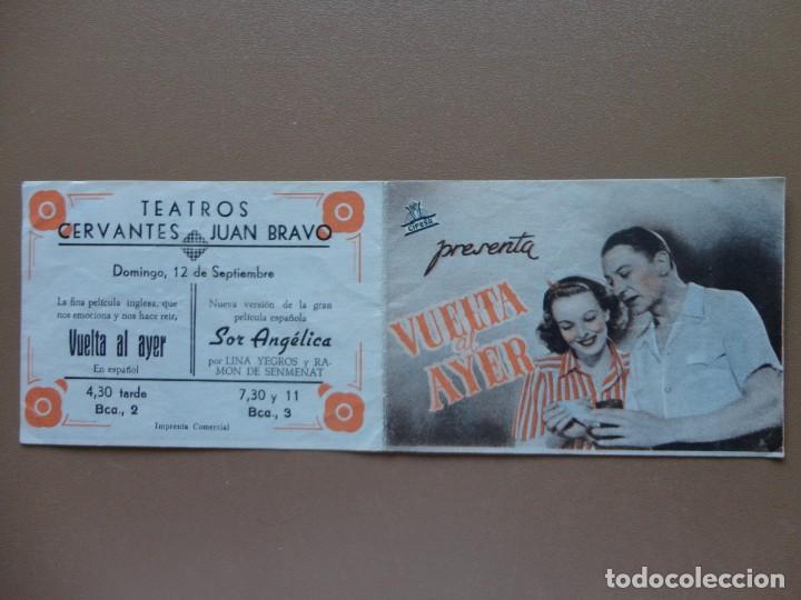 Cine: VUELTA AL AYER - (P. Doble) - Foto 1