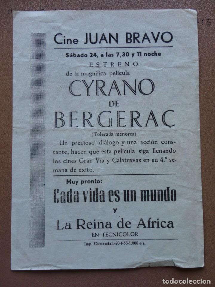 Cine: CYRANO DE BERGERAC - 1953 - Foto 2