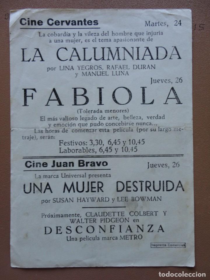 Cine: FABIOLA - (Cine Cervantes) - Foto 2