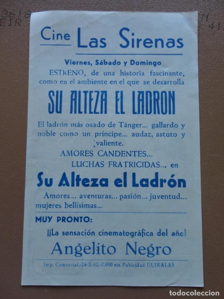 Cine: SU ALTEZA EL LADR&Oacute;N - - Foto 2