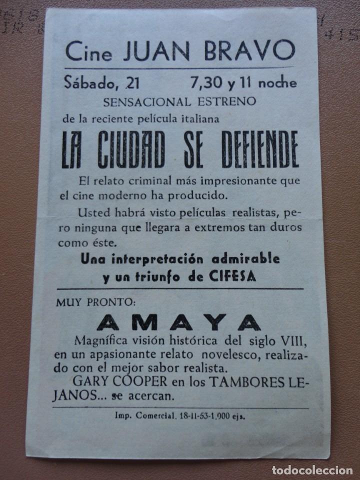 Cine: LA CIUDAD SE DEFIENDE - - Foto 2