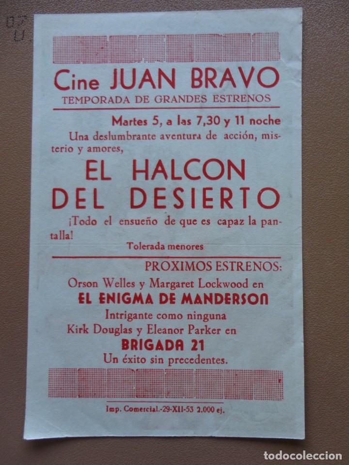 Cine: EL HALC&Oacute;N DEL DESIERTO - Foto 2