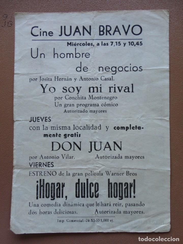 Cine: HOGAR DULCE HOGAR - (Cine Juan Bravo) - Foto 2