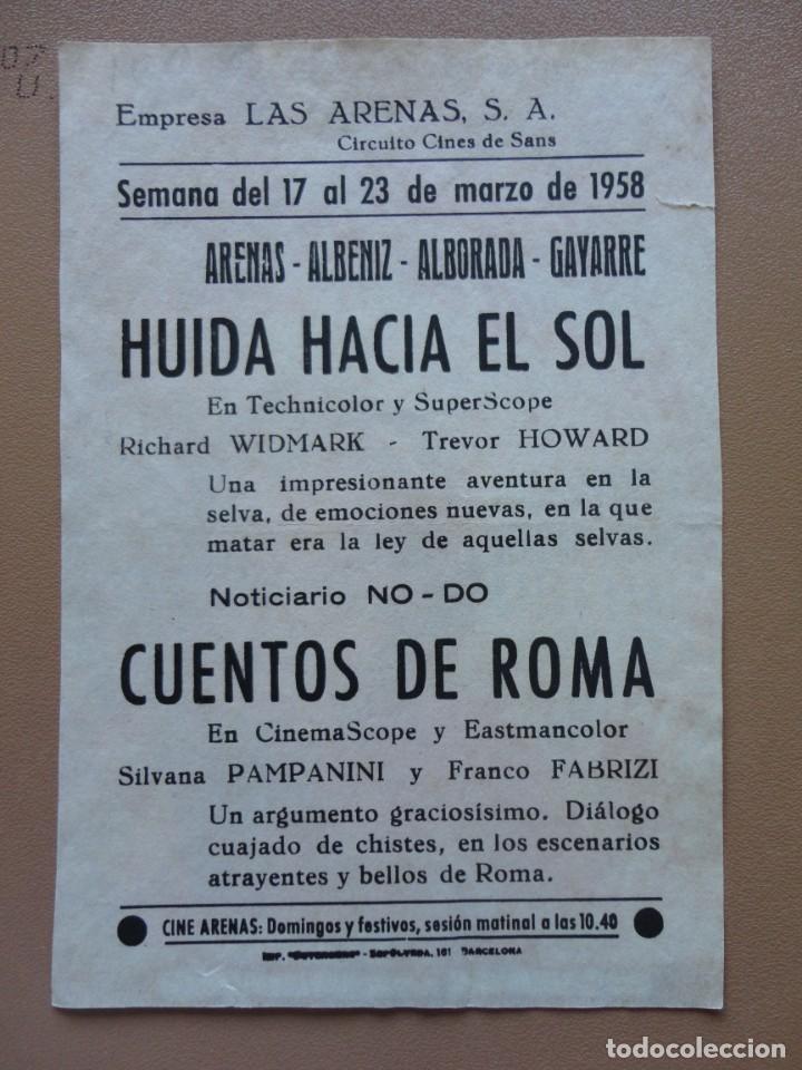 Cine: HUIDA HACIA EL SOL - - Foto 2