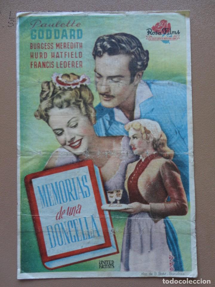 Cine: MEMORIAS DE UNA DONCELLA - Foto 1