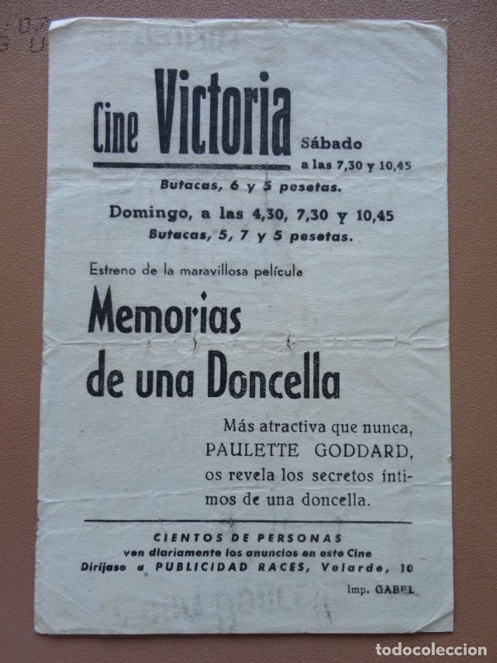 Cine: MEMORIAS DE UNA DONCELLA - Foto 2