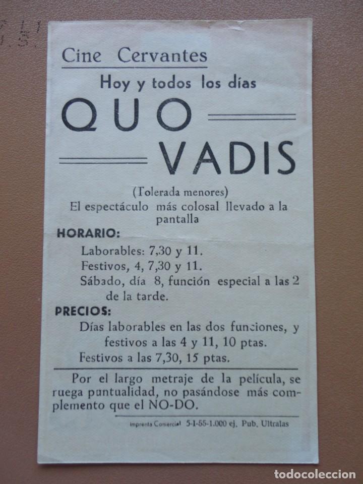 Cine: QUO VADIS? - (C. Cervantes) - Foto 2