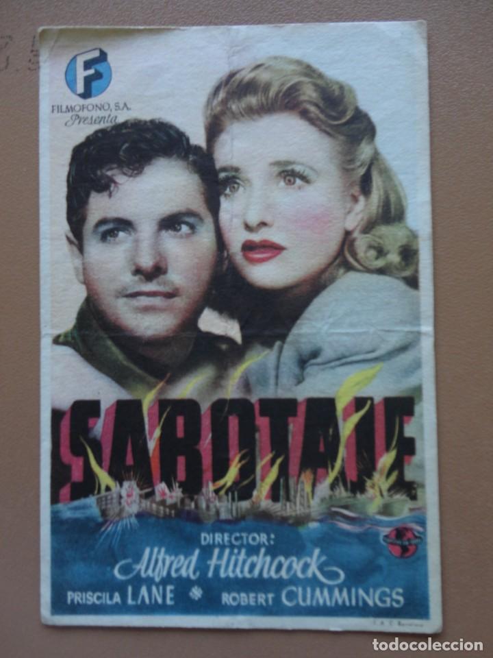 Cine: SABOTAJE - (T. Cervantes) - Foto 1