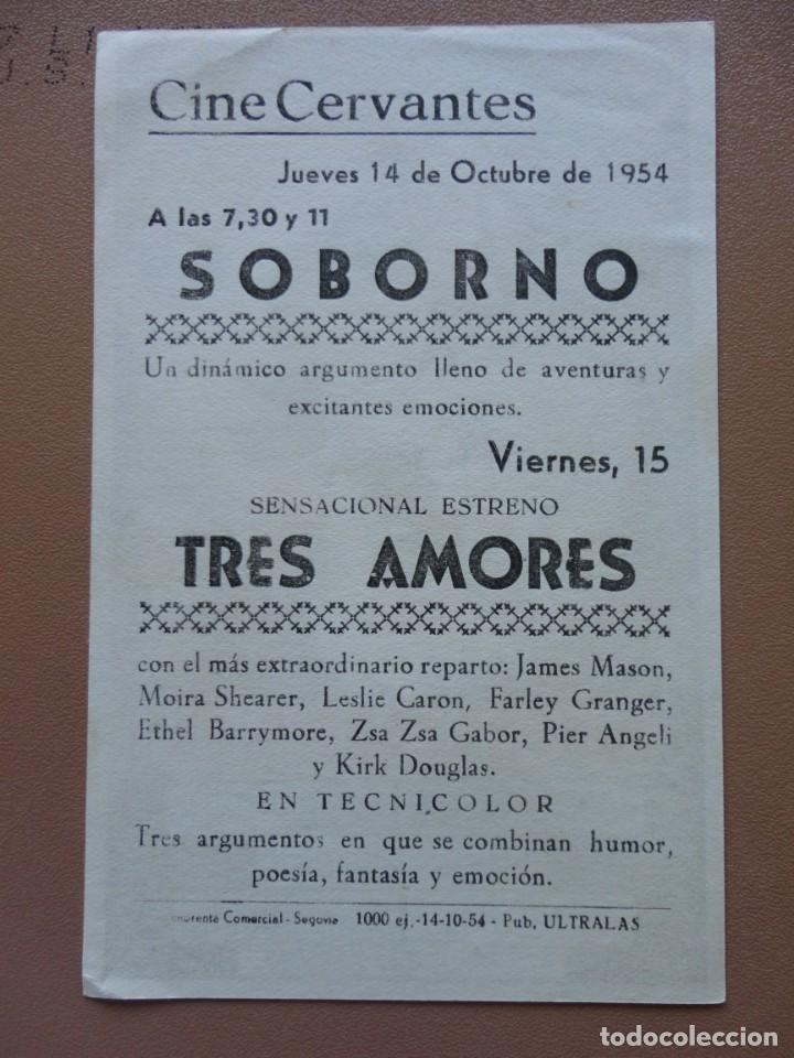 Cine: SOBORNO- (C. Cervantes) - Foto 2