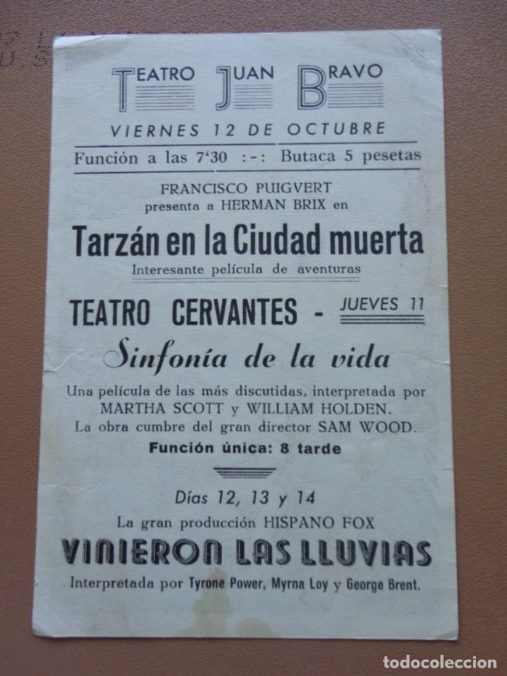 Cine: TARZ&Aacute;N EN LA CIUDAD MUERTA - Foto 2