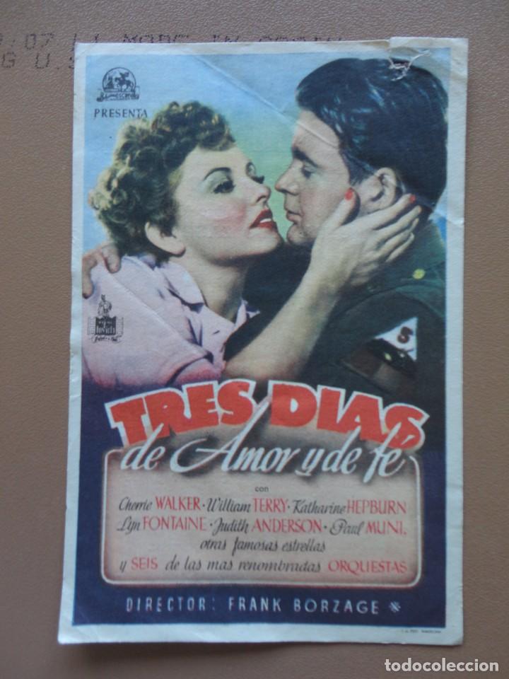 Cine: TRES D&Iacute;AS DE AMOR Y DE F&Eacute; - Foto 1