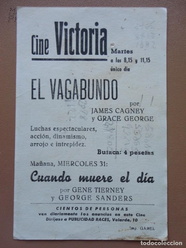 Cine: EL VAGABUNDO - (Cine Victoria) - Foto 2