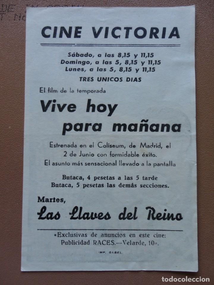 Cine: VIVE HOY PARA MA&Ntilde;ANA - Foto 2