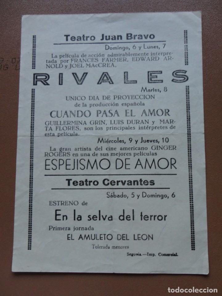 Cine: RIVALES - (T. J. Bravo) - Foto 2