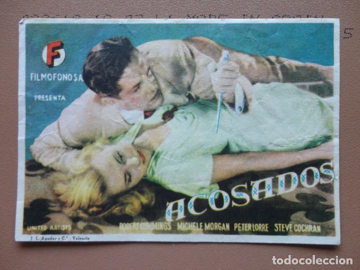 Cine: ACOSADOS (1951) - (sin publicidad) - Foto 1