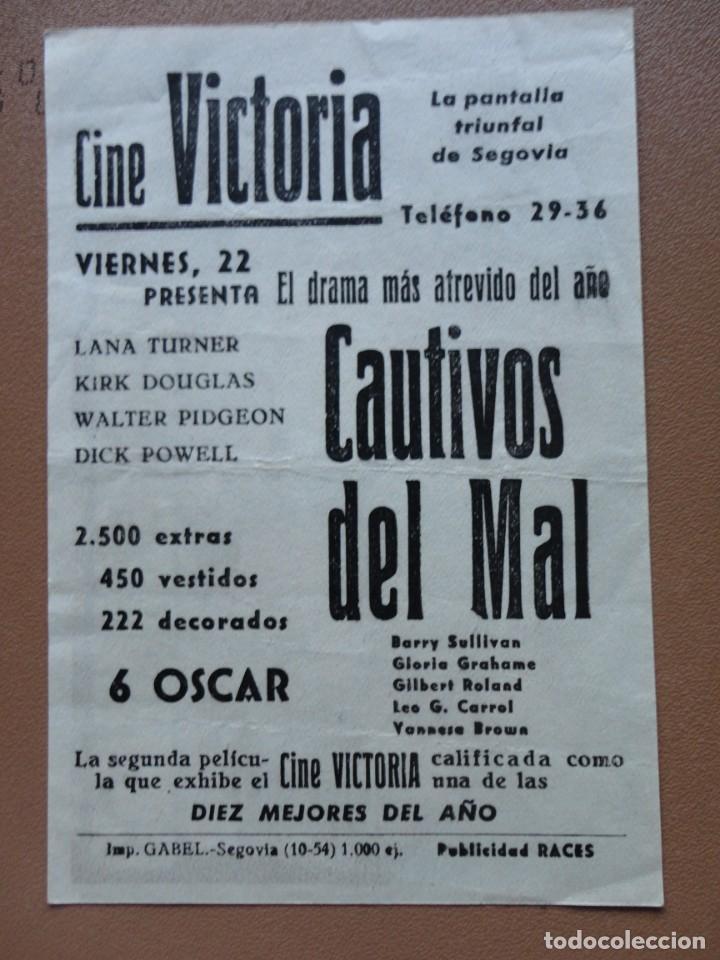 Cine: CAUTIVOS DEL MAL - (cine Vitoria) - Foto 2
