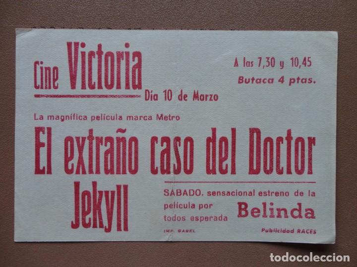 Cine: EL EXTRA&Ntilde;O CASO DEL DR.JEKILL - Foto 2