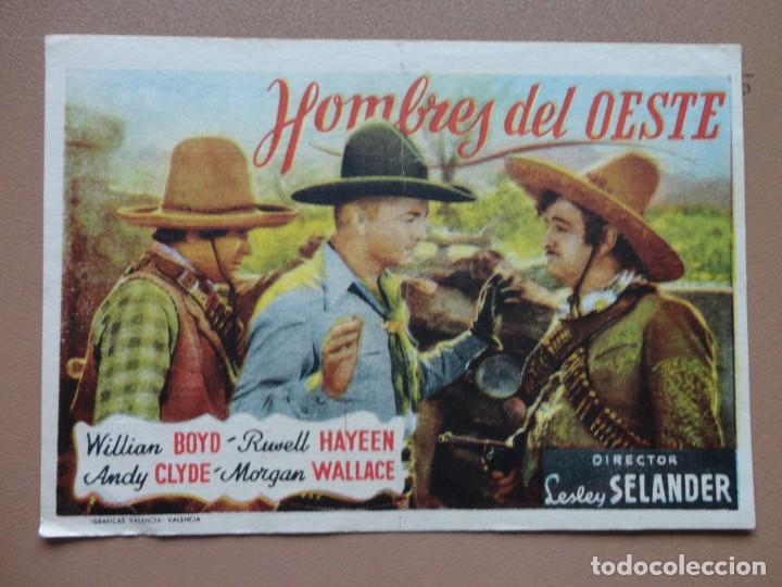Cine: HOMBRES DEL OESTE - (Cine Victoria) - Foto 1
