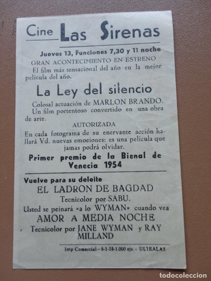 Cine: LA LEY DEL SILENCIO - (Las Sirenas) - Foto 2
