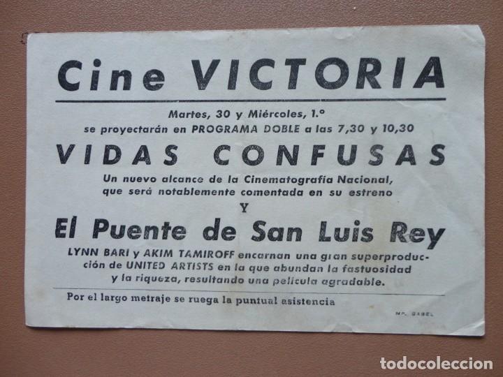 Cine: EL PUENTE DE SAN LUIS REY - Foto 2
