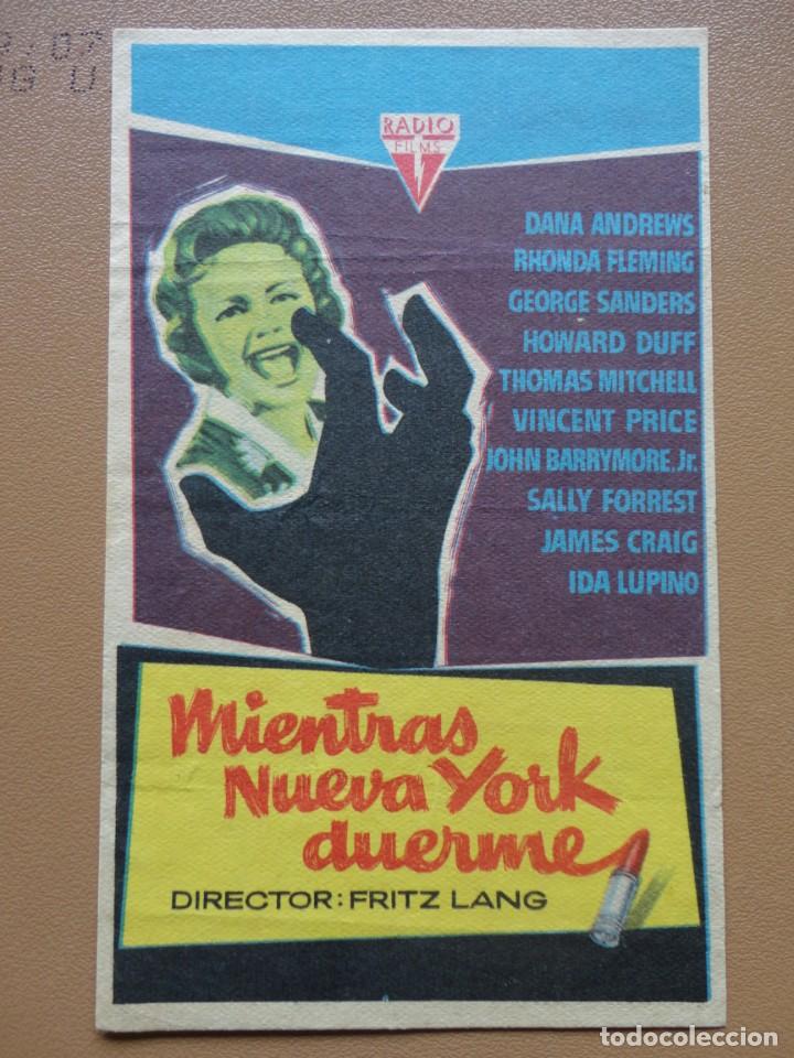 Cine: MIENTRAS NUEVA YORK DUERME - Foto 1