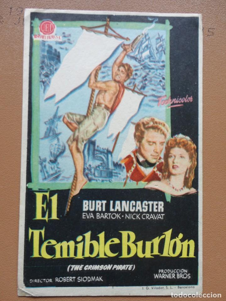 Cine: EL TEMIBLE BURL&Oacute;N - (sin publicidad) - Foto 1