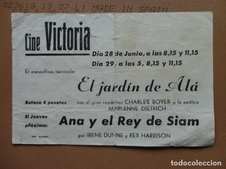 Cine: EL JARD&Iacute;N DE AL&Aacute; - (C. Victoria) - Foto 2