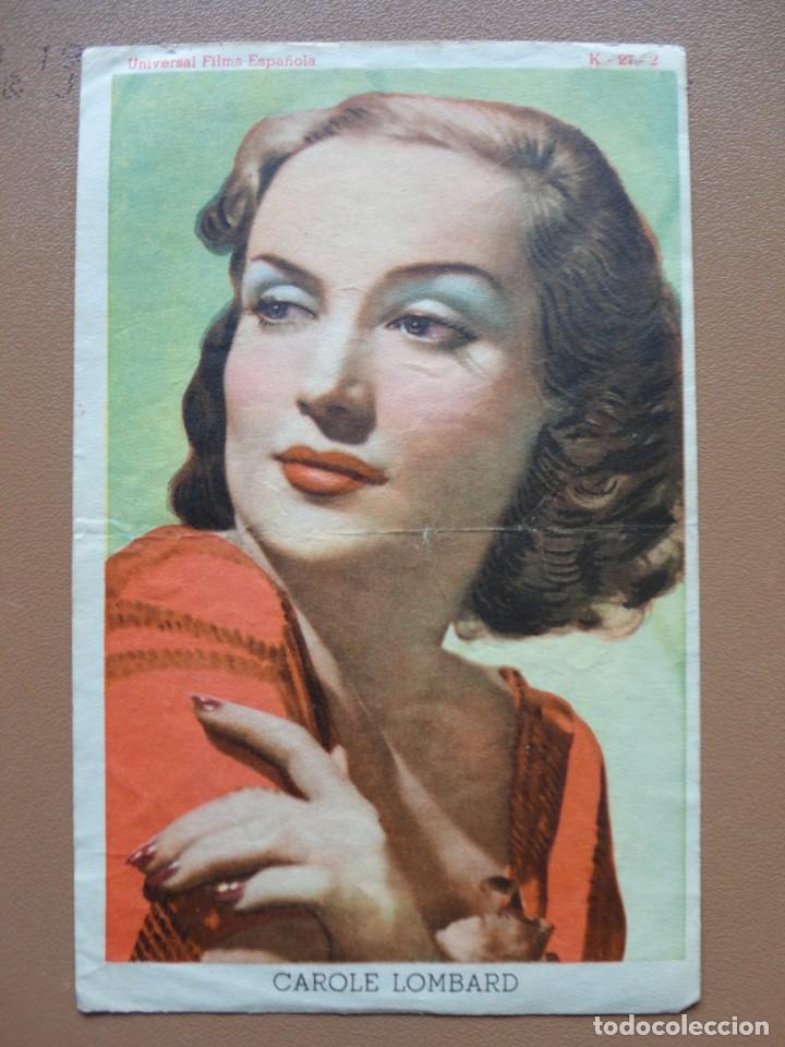 Cine: CAROLE LOMBARD - (Publicidad Risler) - Foto 1