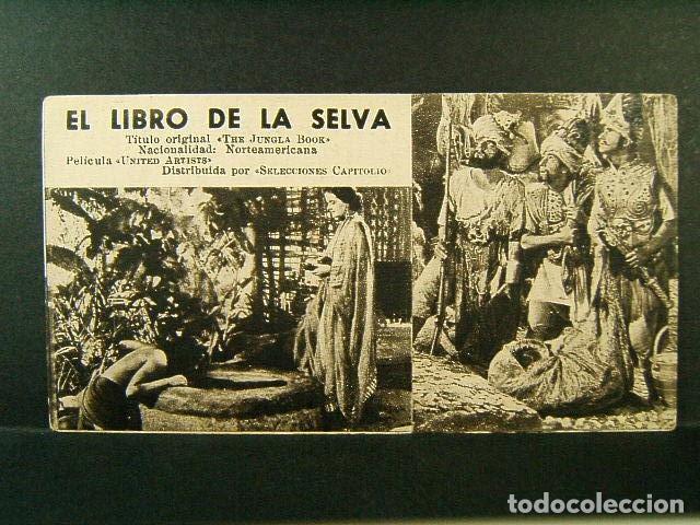 Cine: EL LIBRO DE LA SELVA-THE JUNGLA BOOK-ZOLTAN KORDA-RUDYARD KIPLING-SABU-JOSEPH CALLEIA-N&ordm; 261-(1942).