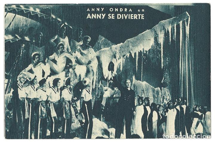 Cine: PTEB 051 ANNY SE DIVIERTE PROGRAMA TARJETA ANNY ONDRA h - Foto 1
