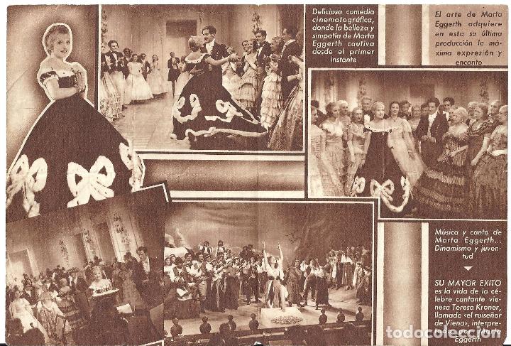 Cine: PTEB 053 SU MAYOR EXITO PROGRAMA DOBLE U FILMS MARTHA EGGERTH - Foto 2
