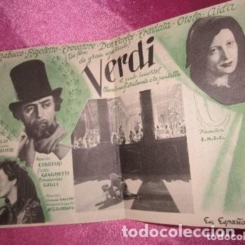 Cine: VERDI , GABY MORLAY PROGRAMA DE CINE DOBLE . EXCELENTE C16 - Foto 3