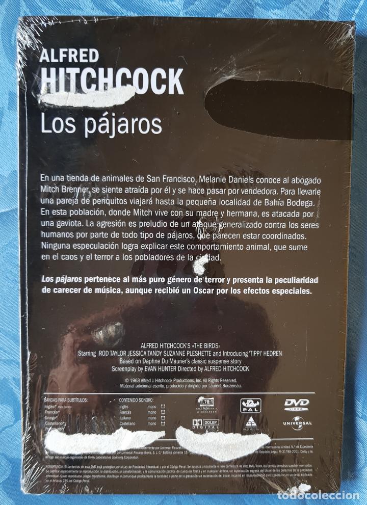 Cine: LIBRO Y DVD PELÍCULA LOS PÁJAROS. ALFRED HITCHCOCK. GOLDEN EDITION. NUEVO. PRECINTADO - Foto 3 - 140393666