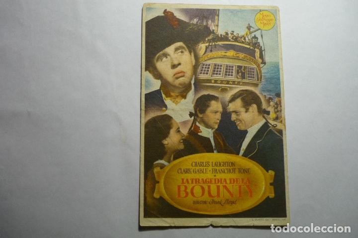 Cine: programa la tragedia de la bounty - clark gable -cinema valls - Foto 1