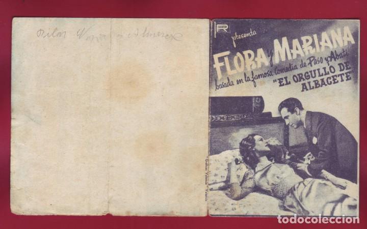 Cine: PROGRAMA DE MANO - EL ORGULLO DE ALBACETE - FLORA Y MARIANA - Foto 1