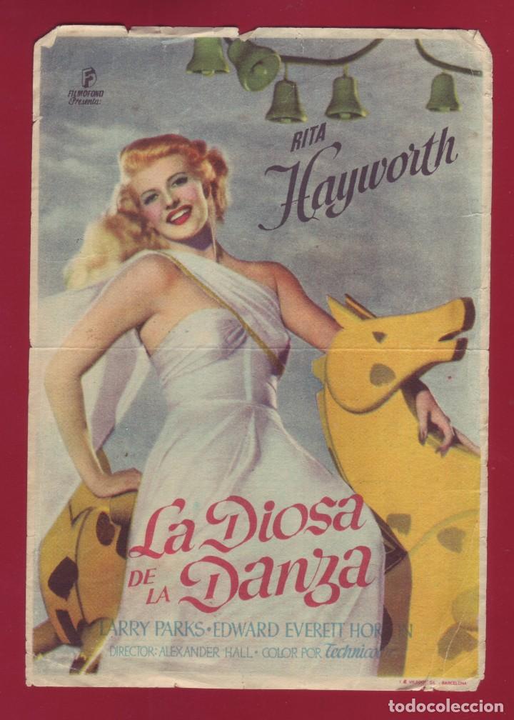 Cine: PROGRAMA DE MANO - LA DIOSA DE LA DANZA - RITA HAYWORTH - Foto 1